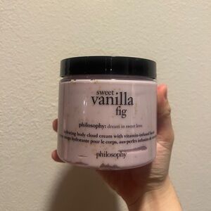 Philosophy Sweet Vanilla Fig hydrating body cloud cream 16 floz / 480 ml